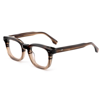 Striped Pattern Acetate Eyewear