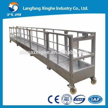 Aluminum suspended platform / hoist machine / gondola lift for window cleaning
