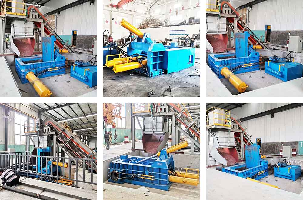 Hydraulic Scrap Metal Press