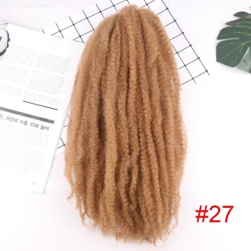 Julianna free sample afro kinky marley braids crochet hair extension afro twist braid afro curl marly braiding hair
