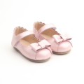 Bow-knot Real Leather Children Girl Dress Shoes