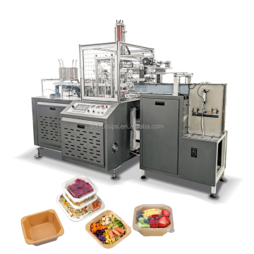 Auto Takeaway Food Fruit Box Making Machines: Carton Packaging and Forming Box Equipment