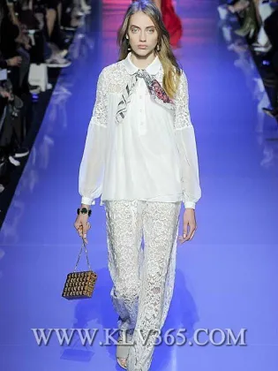 European Designer Women Clothing Fashion Lace Suit
