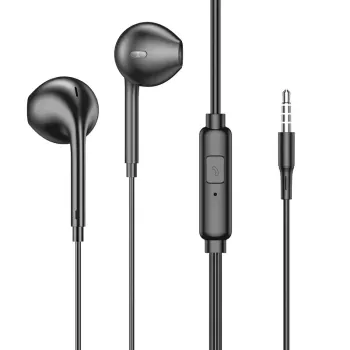 3.5mm Sport Stereo Music Noise Cancelling Wired Earphones with Microphone