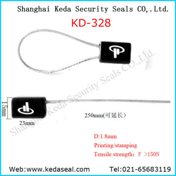 Security Lock made in China KD-328 shanghai Cabel Security Seals