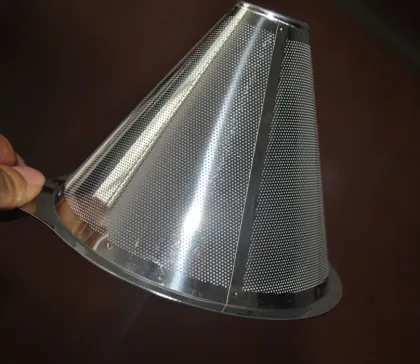 ultra fine high quality pour over coffee filter cone dripper with coffee stand