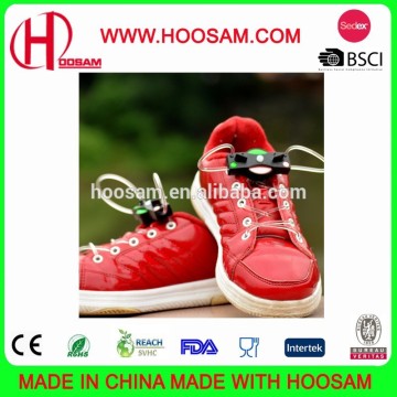 Factory price silicone LED shoe laces / High quality LED silicone shoelace