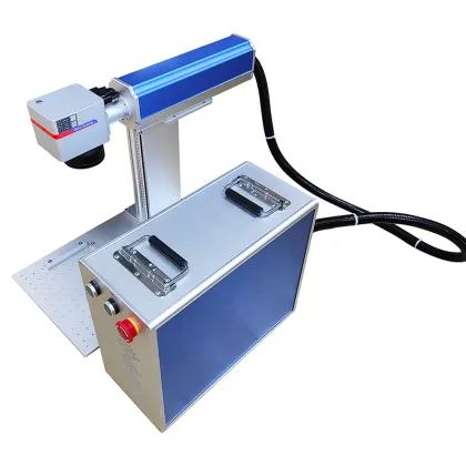 30W JPT MO_PA Fiber Laser Marking Machine - Portable Laser Engraving for Jewelry