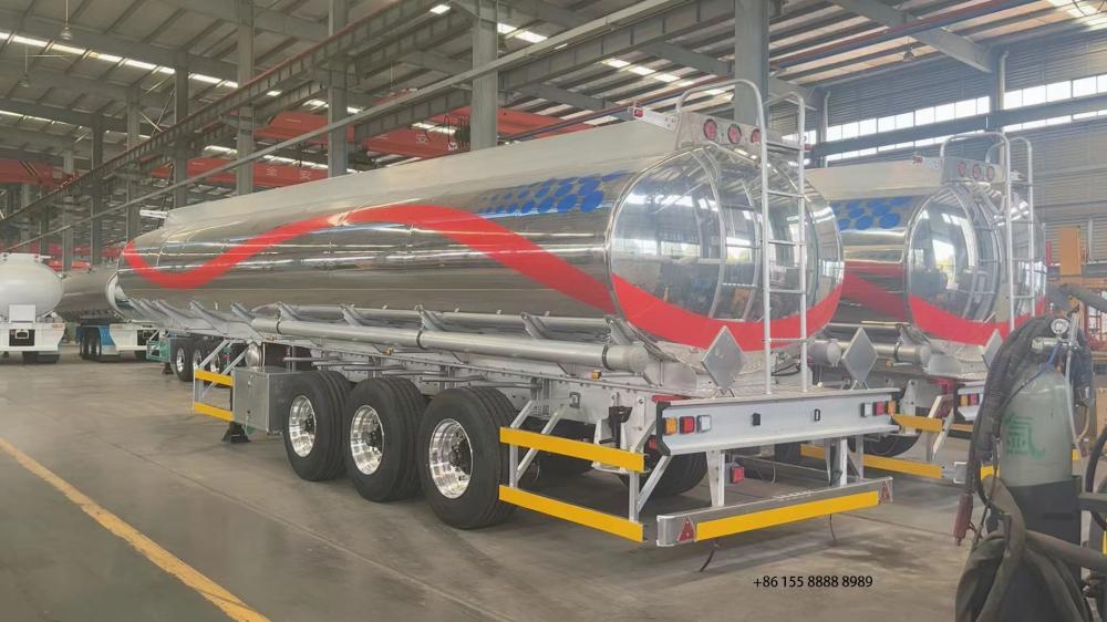 Aluminum Alloy Oil Transfer Semi Trailer 9 Jpg