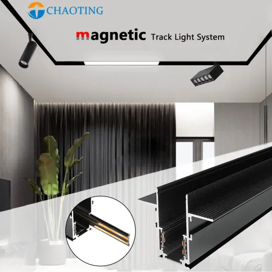Hot Selling 18W COB Magnetic Rail Spotlights | Surface & Recessed Pendant Indoor Lighting