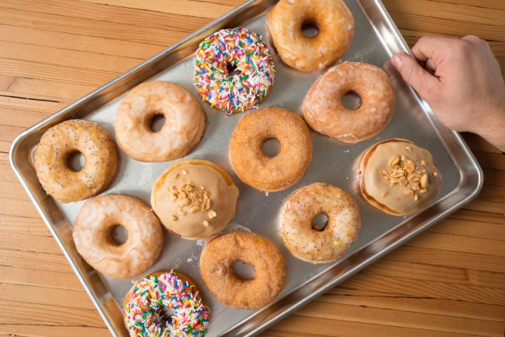 Kommerzielle Mini Donut Hersteller Donut Herstellung Maschine mit hoher Qualität zum Verkauf