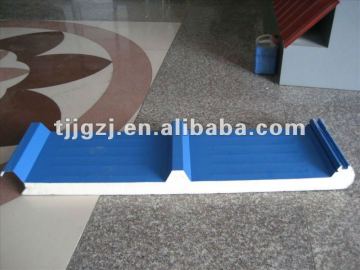 Roof aluminum sandwich panel