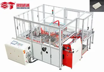 ST036B Unique Round Corner Hardcover Case Making Machine