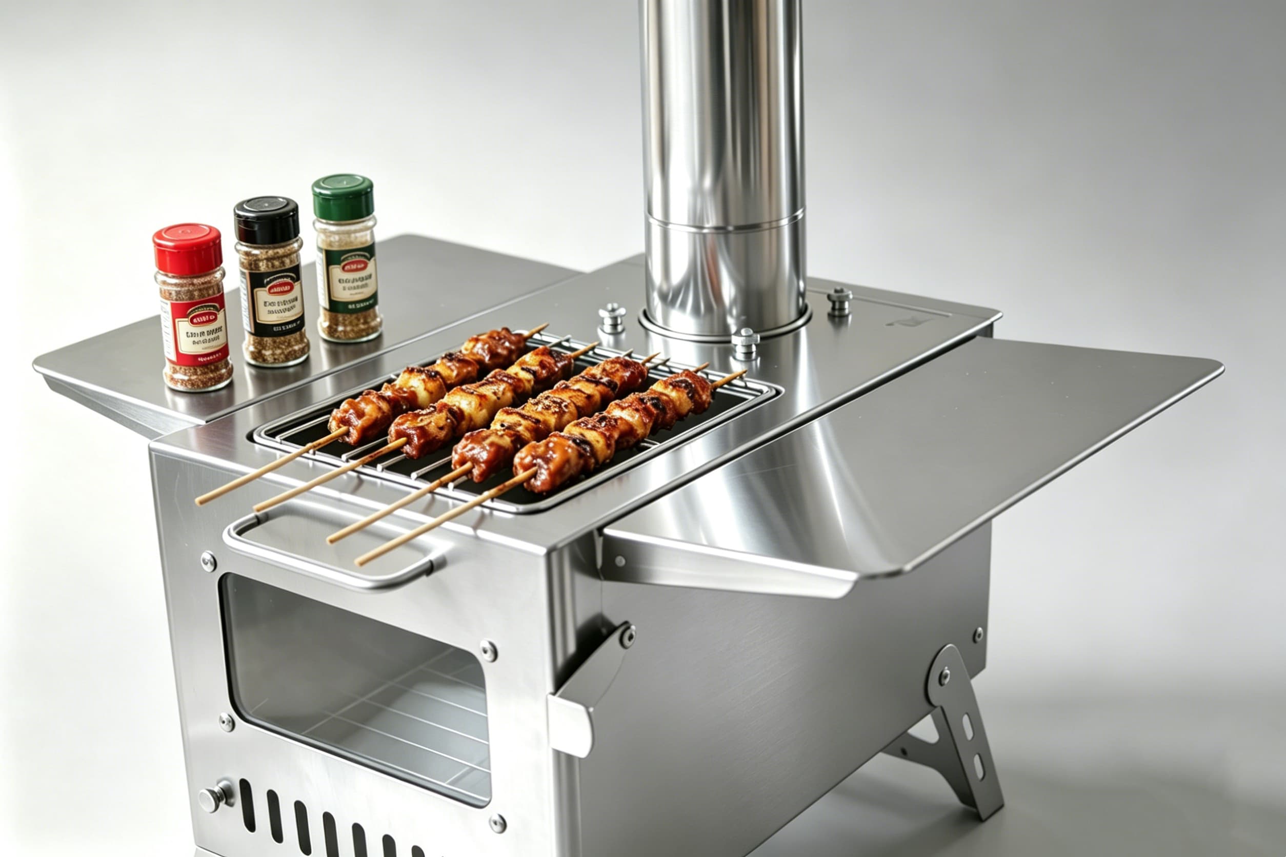 Wood-fired Skewer Grilling