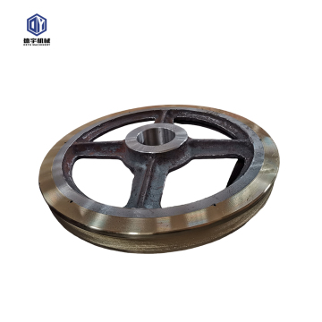 Roda Pulley Logam Berkualiti Tinggi Untuk Mengangkat Peralatan - Roda Grooved OEM