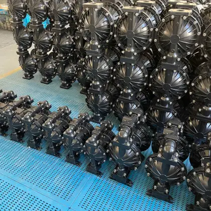 Buna-N EPDM Neoprene Fluororubber FKM Membrane Air Drive Pneumatic Diaphragm Pump