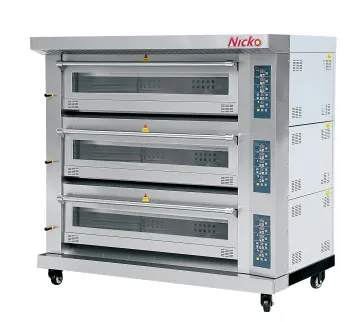 Nicko′s Horno Electric 3 Deck Oven for Bakery Equipment