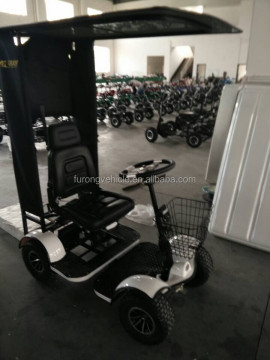 800W Mini Single Electric Golf Car Caddy with Open Roof