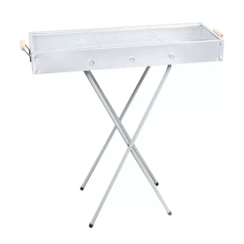 Klappbarer tragbarer Outdoor-Grill aus Edelstahl