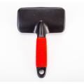 Percell Large T-Shape Stainless Steel Slicker Brush