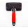 Percell Large T-Shape Stainless Steel Slicker Brush