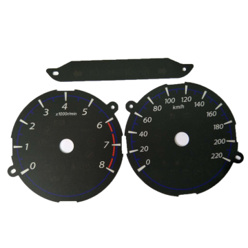 Safety Component 2D Meter Card / Plane Instrument