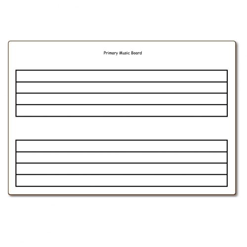 Custom Print Dry Erase Music Board Whiteboard Sheet