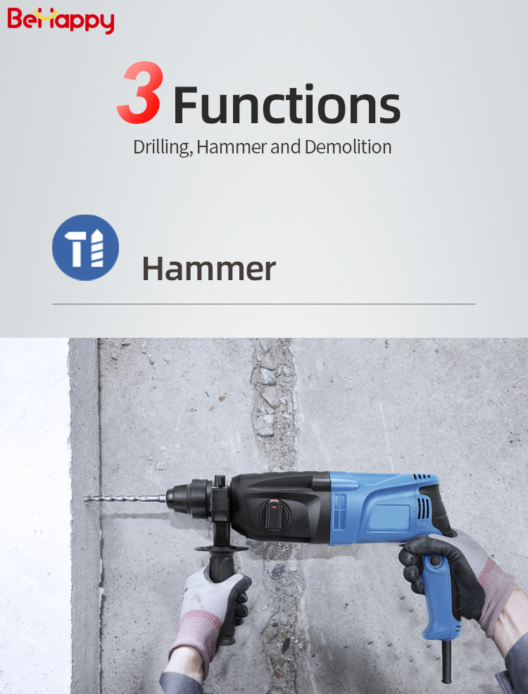 Sds max rotary hammer drill for cement