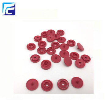 Custom Colorful POM Environmental Protection Plastic Snap Fasteners For clothing