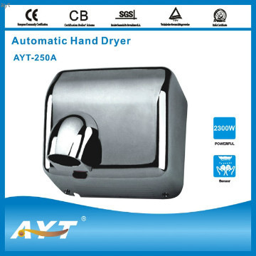 Automatic stainless steel hand dryer