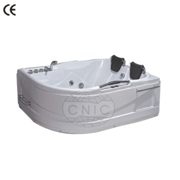 2 people free standing ABS material bathtub