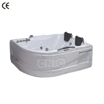 2 people free standing ABS material bathtub