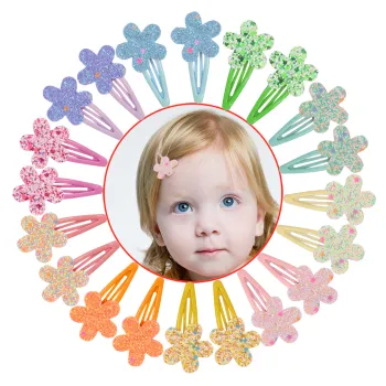 Resin Colorful Cute Mini Hair Pins for Kids and Babies