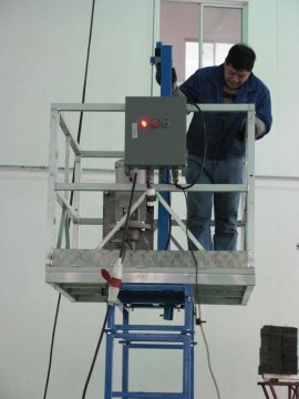 7.84kn Elevators Installation Platform With Speed Yej100l-4 Motor