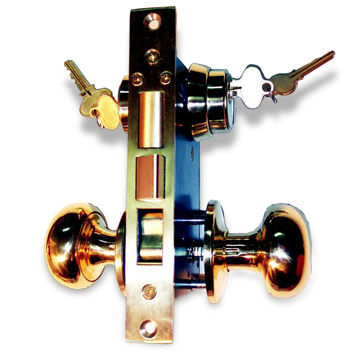 Heavy-Duty groef vergrendeling met schroef minder exterieur Trim en zink dichromaat voltooien