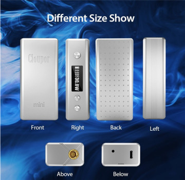 2015 Mechanical VV Vw Mod E Cigarette Cloupor Mini 30W Box Mod