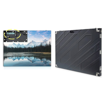 Aluminium Waterproof Indoor 640x640 Kabinet kosong dengan layar LED (640x320)