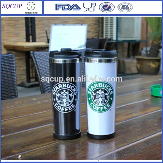 2015 New 15OZ Double wall Layer stainless steel coffee tumbler cup Travel Mug With Paper Insert