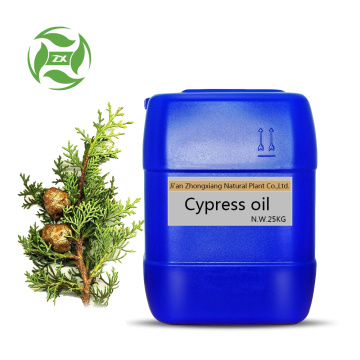 Pasokan Pabrik 100% Minyak Esensial Cypress Murni