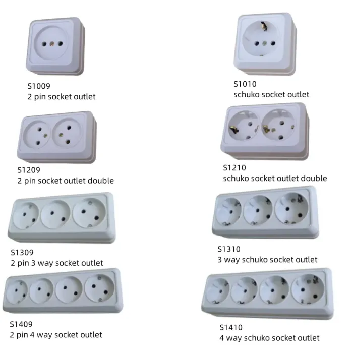 Saklar Dinding Terbuka Bergaya Eropa dengan Lampu Single-on Switch