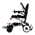 Portable and foldable electric wheelchair for the elderly