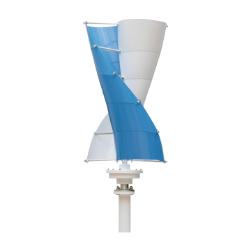 Spiral Vertical Axis Wind Turbine 100W Small Generator for Homes