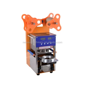 Automatic Bubble Tea Cup Sealer and Packing Machine