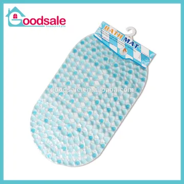 Blue Diamond-Shaped Fashion Rubber Bathroom Floor Mats