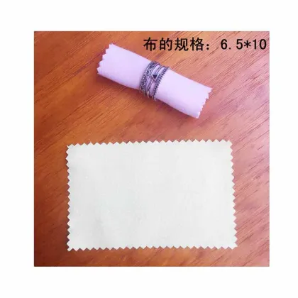 Wholesale Paper Envelop Small Polish Rags Microfiber Cleaning Cloth Jewelry Silver Clean Wholesale Clothing Polish