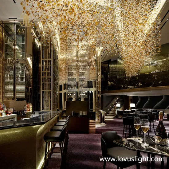 Large dining room custom ambience decorative chandelier Decorative ceiling custom chandelier