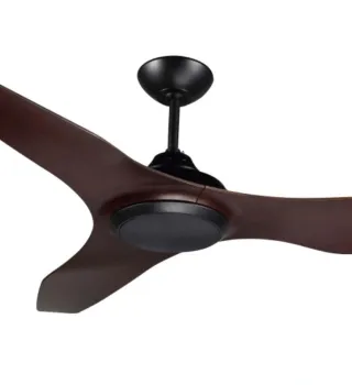 Modern simple design black ceiling fan
