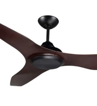 Modern simple design black ceiling fan