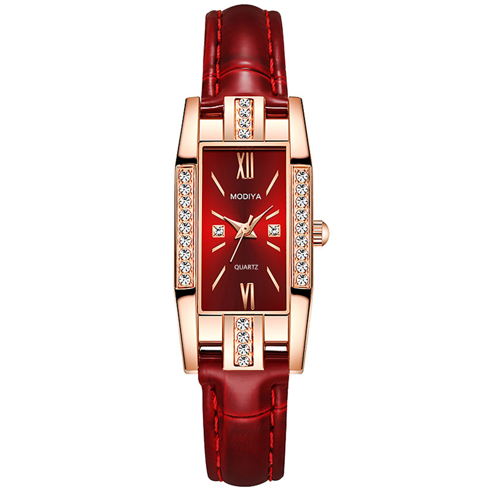 Montres en quartz en cristal pour femmes de la mode pas cher pour les femmes