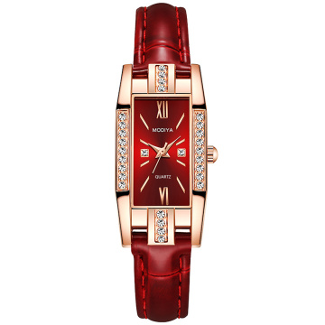 Billige Fashion Ladies &#39;Crystal Quartz Uhren für Frauen